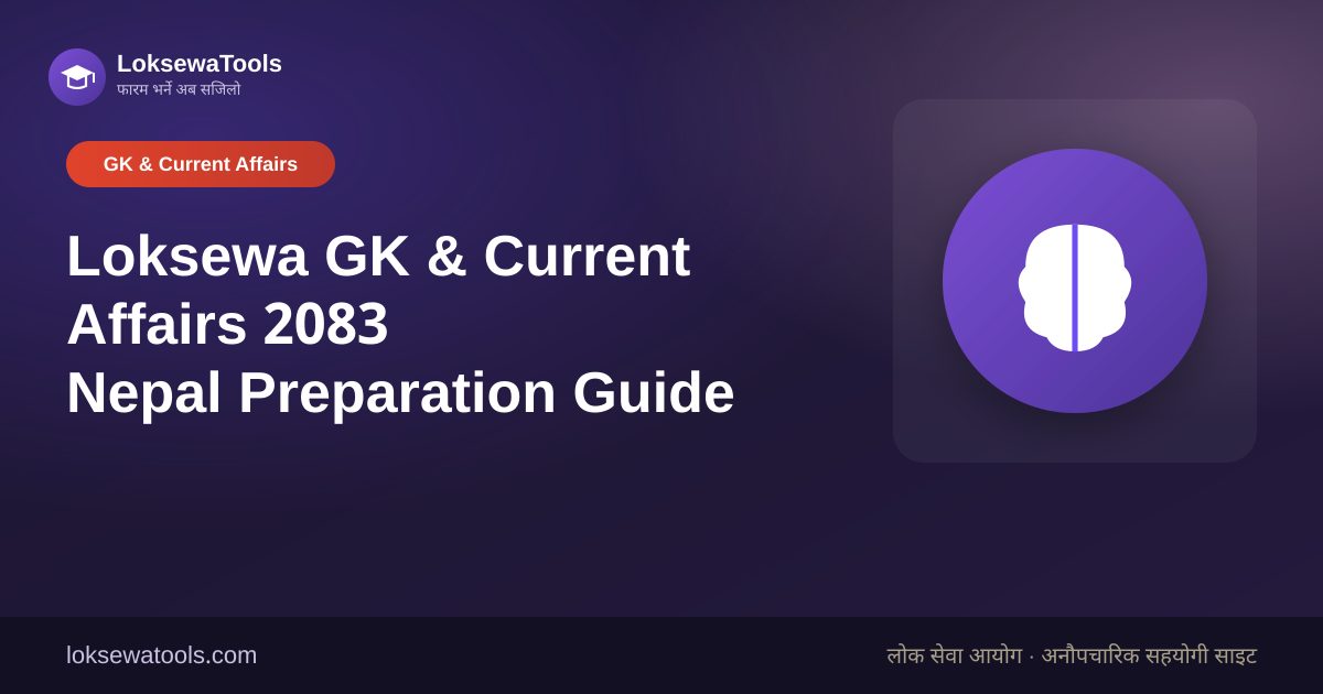 Loksewa GK & Current Affairs 2083