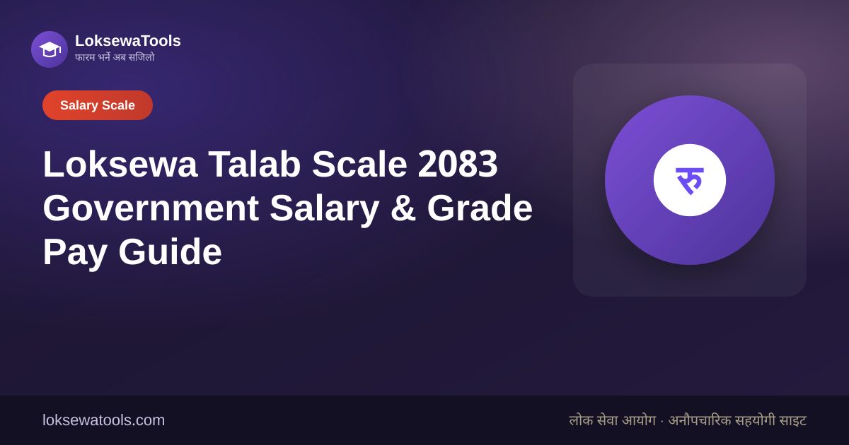 Loksewa Talab Scale 2083