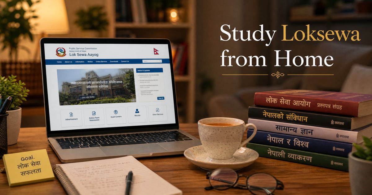 LoksewaTools — Preparing for Loksewa from Home: A Practical 6-Month Roadmap